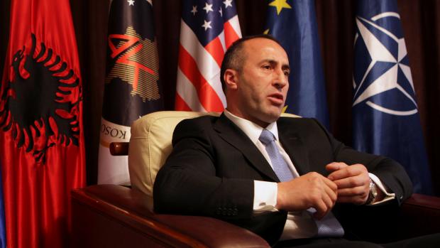 Bývalý velitel kosovských povstalců a bývalý kosovský premiéra Ramush Haradinaj