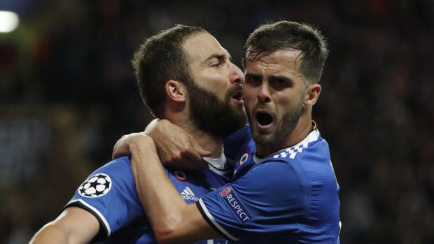 Gonzalo Higuaín dal Monaku dva góly