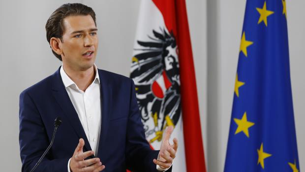 Mministr zahraničí a předseda rakouských lidovců Sebastian Kurz