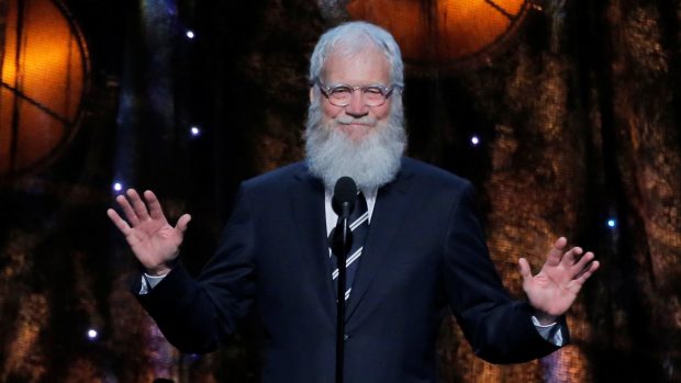 David Letterman, americký komik a moderátor