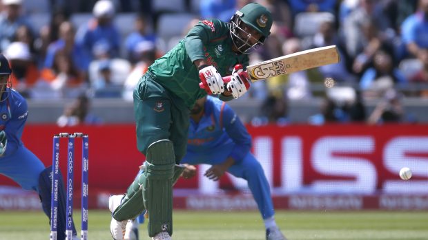 Bangladéšský pálkař  Tamim Iqbal na snímku v roce 2017.