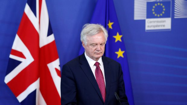 David Davis, britský státní tajemník určený pro vyjednávání opuštění Evropské unie.