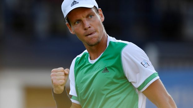 Česká tenisová jednička Tomáš Berdych