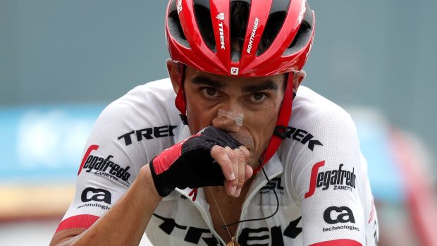 Alberto Contador během Tour de France 2017.