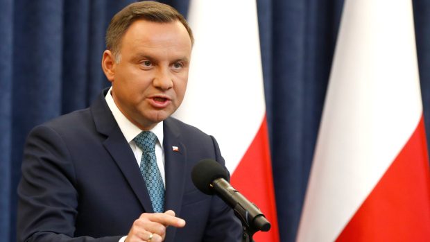 Polský prezident Andrzej Duda