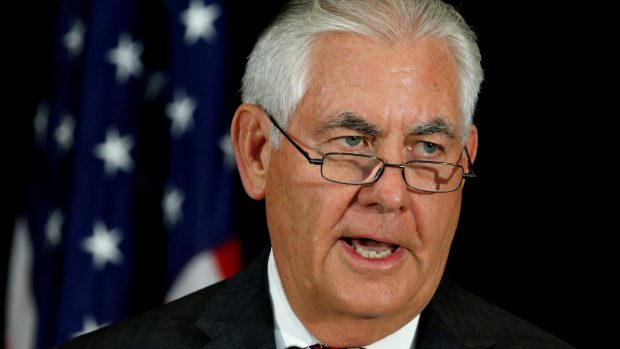 Americký ministr zahraničí Rex Tillerson.