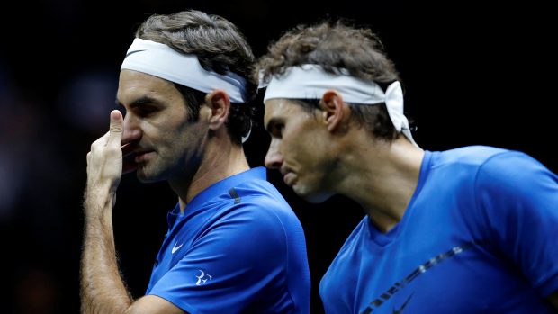 Roger Federer a Rafael Nadal