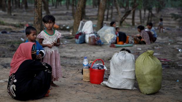 Rohingští uprchlíci, kteří utelki do Bangladéše