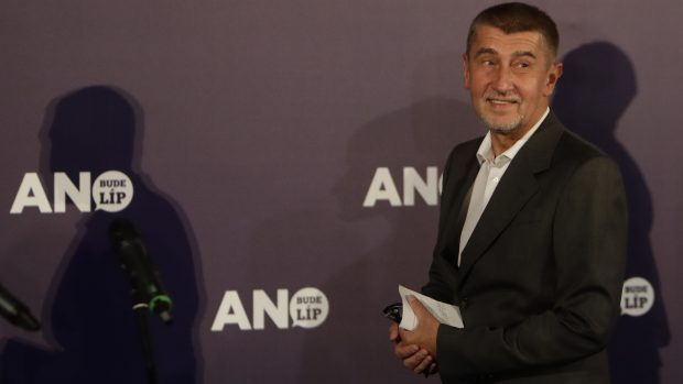 Předseda hnutí ANO Andrej Babiš