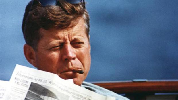 John F. Kennedy. Archivní snímek.