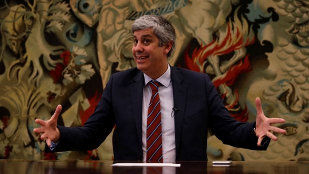 Portugalský ministr financí Mário Centeno