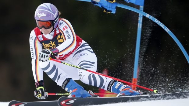 Viktoria Regensburgová potřetí v kariéře vyhrála malý křišťálový glóbus za obří slalom