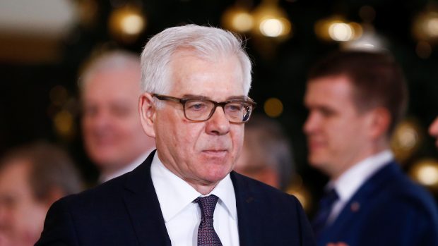 Polský ministr zahraničních věcí Jacek Czaputowicz