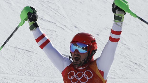 Marcel Hirscher vyhrál své první olympijské zlato