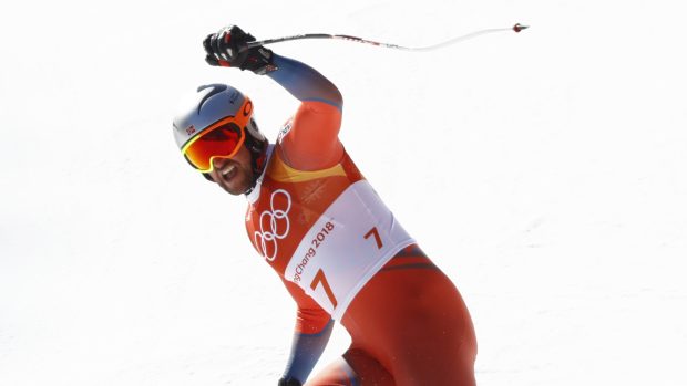 Aksel Lund Svindal vyhrál olympijský sjezd