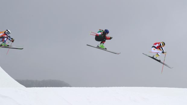 Česká skikrosařka Nikol Kučerová