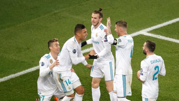 Radost fotbalistů Realu Madrid