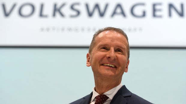 Nový generální ředitel automobilky Volkswagen Herbert Diess.