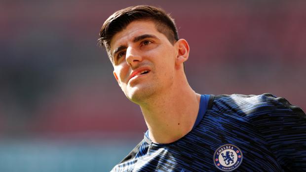 Belgický brankář ve službách londýnské Chelsea Thibaut Courtois