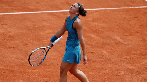 Tenistka Sara Erraniová na letošním Roland Garros.