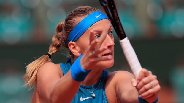 Petra Kvitová na letošním Roland Garros