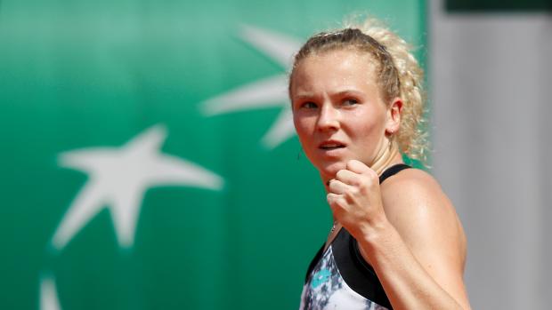 Kateřina Siniaková vyhrála svůj první grandslamový titul, ve čtyřhře s Barborou Krejčíkovou