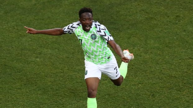 Střelec Nigérie Ahmed Musa