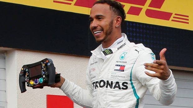 Lewis Hamilton vyhrál obnovenou Velkou cenu Francie