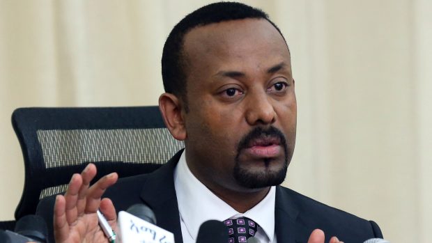 Etiopský premiér Abiy Ahmed