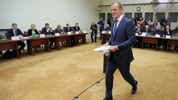 Předseda Evropské rady a polský expremiér Donald Tusk.