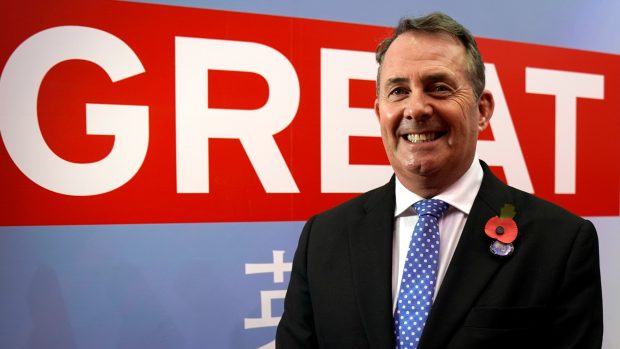 Britský ministr obchodu Liam Fox