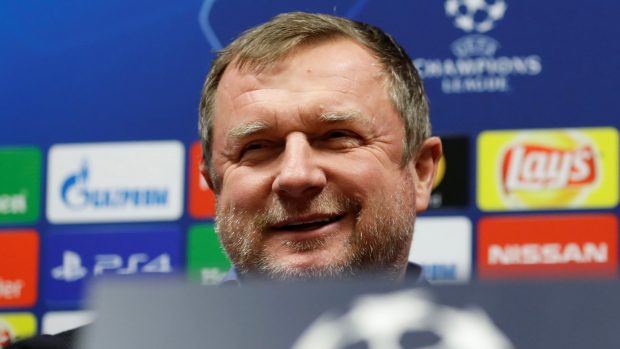 Pavel Vrba v uvolněné náladě před zápasem Ligy mistrů