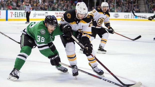 Zápas mezi Dallas Stars a Boston Bruins