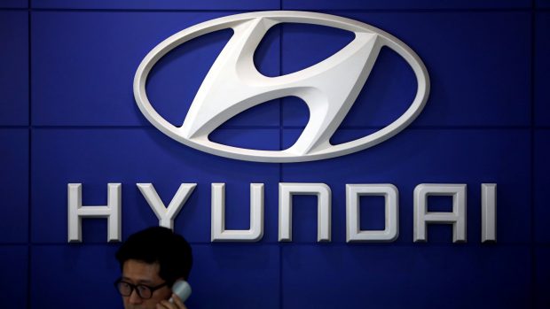 Logo automobilky Hyundai