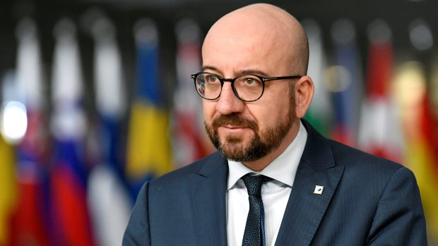 Belgický premiér Charles Michel