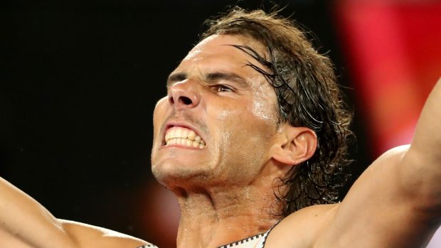 Rafael Nadal hladce postoupil do finále Australian Open