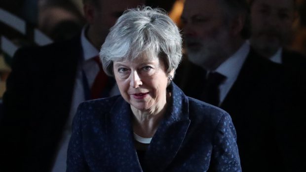 Britská premiérka Theresa Mayová