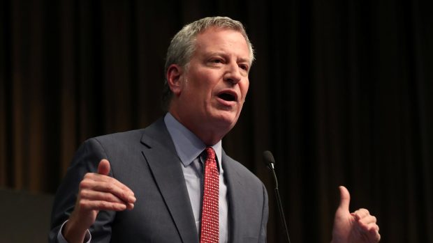 Starosta New Yorku Bill de Blasio