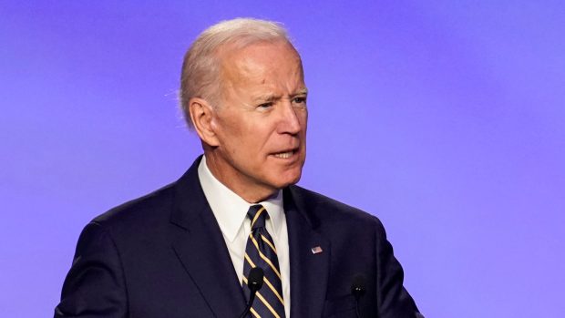 Umírněný demokrat a favorit demokratických primárek Joe Biden