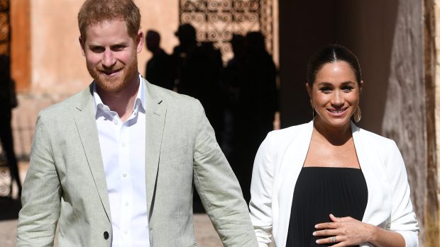 Princ Harry s manželkou Meghan, vévodkyní ze Sussexu, na návštěvě Maroka (foto z února 2019)