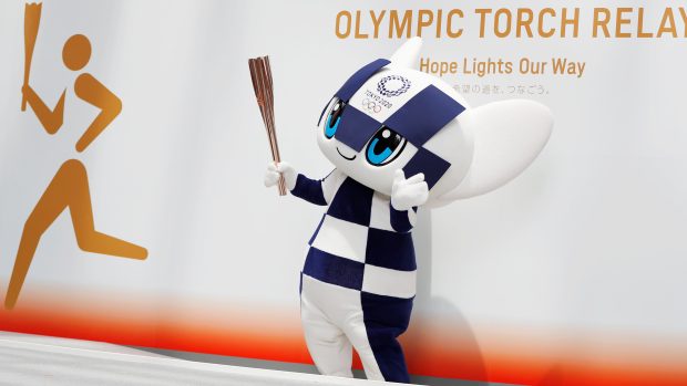 Maskot olympijských her v Tokiu 2020