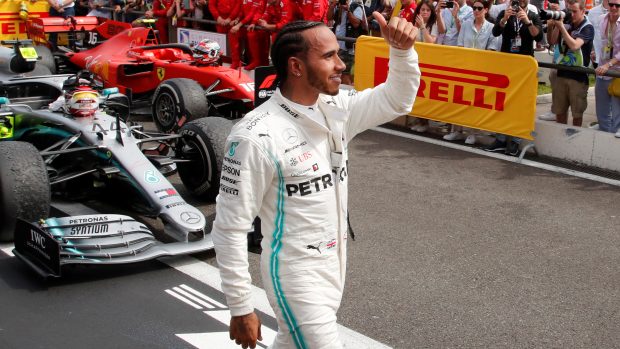 Lewis Hamilton.