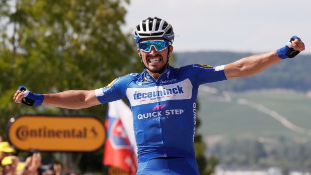 Julian Alaphilippe vyhrál třetí etapu na Tour de France 2019