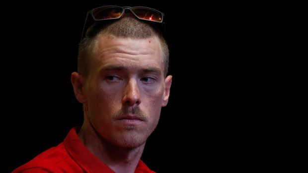 Cyklistický mistr světa v časovce Rohan Dennis