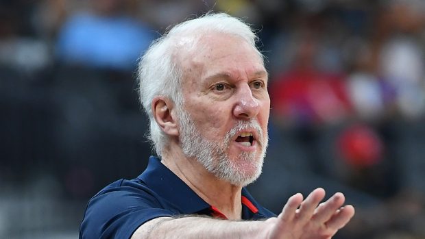 Americký kouč Gregg Popovich.