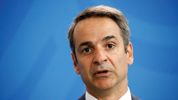 Řecký premiér Kyriakos Mitsotakis