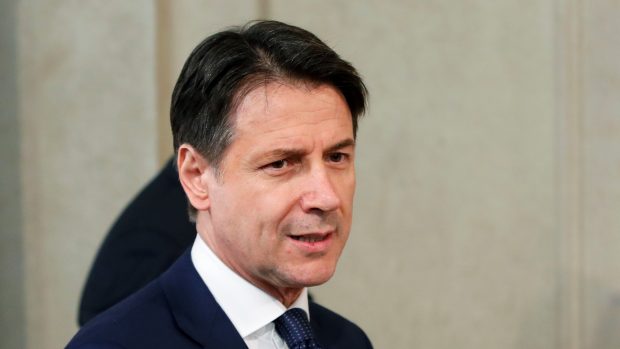 Italský premiér Giuseppe Conte