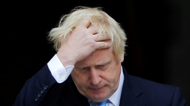 Britský premiér Boris Johnson