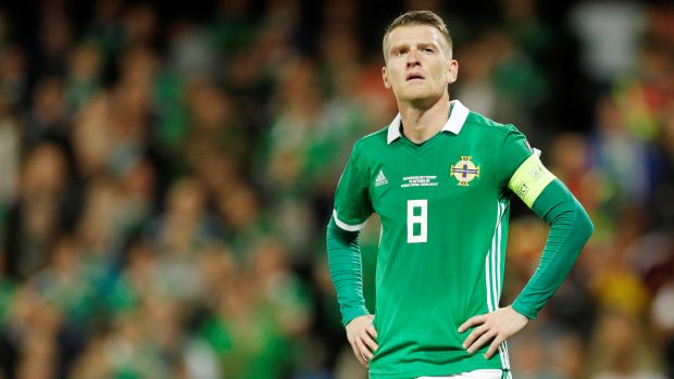 Kapitán Severního Irska Steven Davis