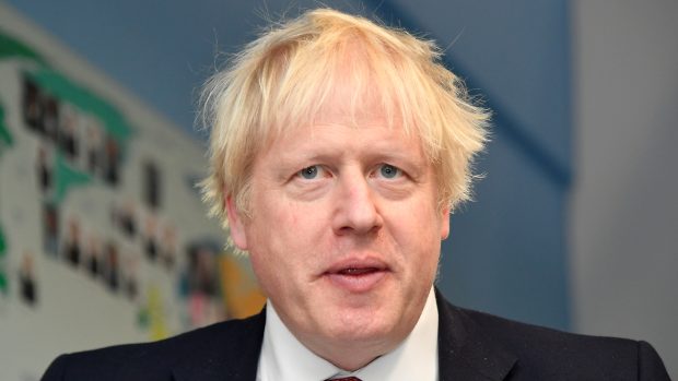 Britský premiér Boris Johnson